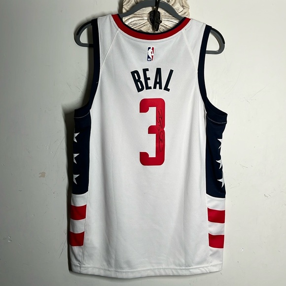 Bradley Beal Signed Autographed Authentic Wizards Swingman Nike Sz